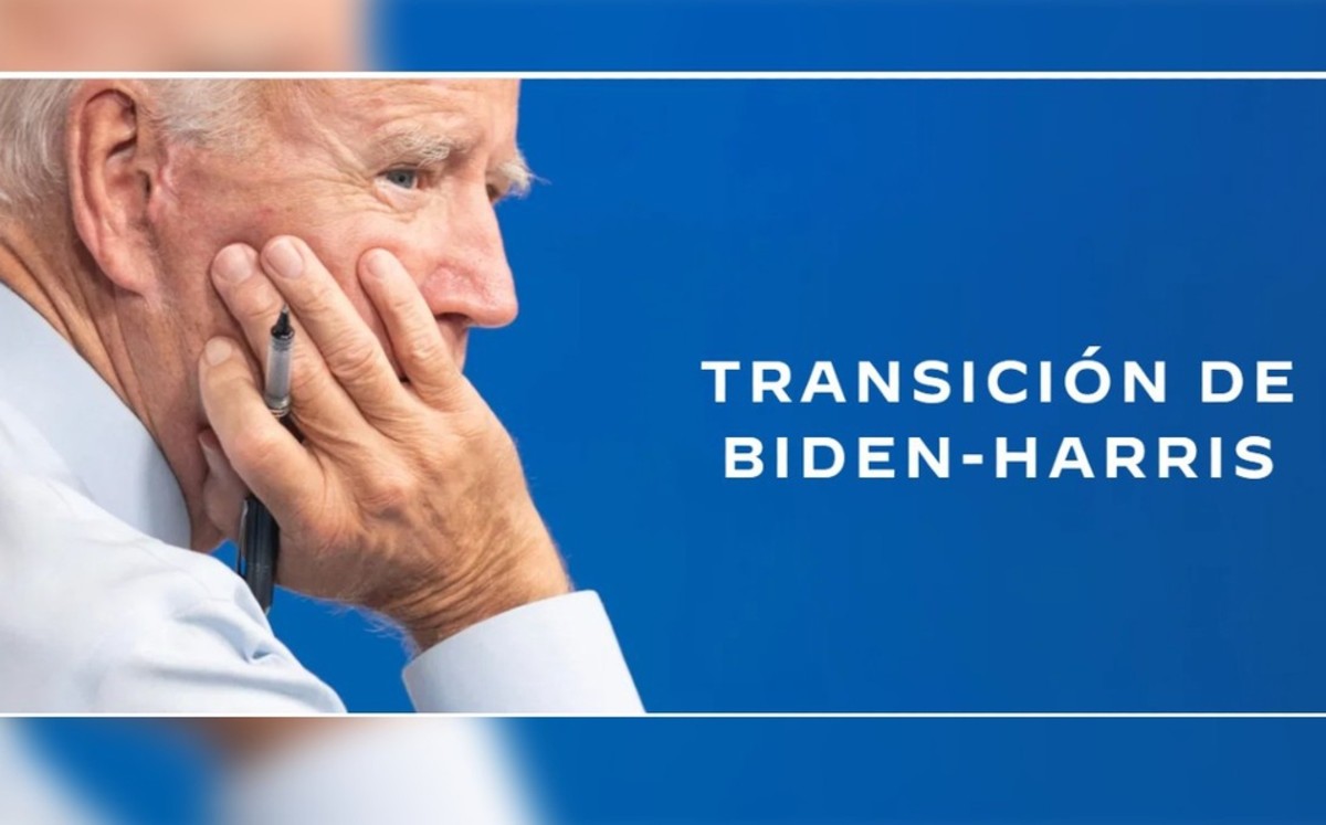 A 6 votos de ganar presidencia de EU, Biden publica su página de transición