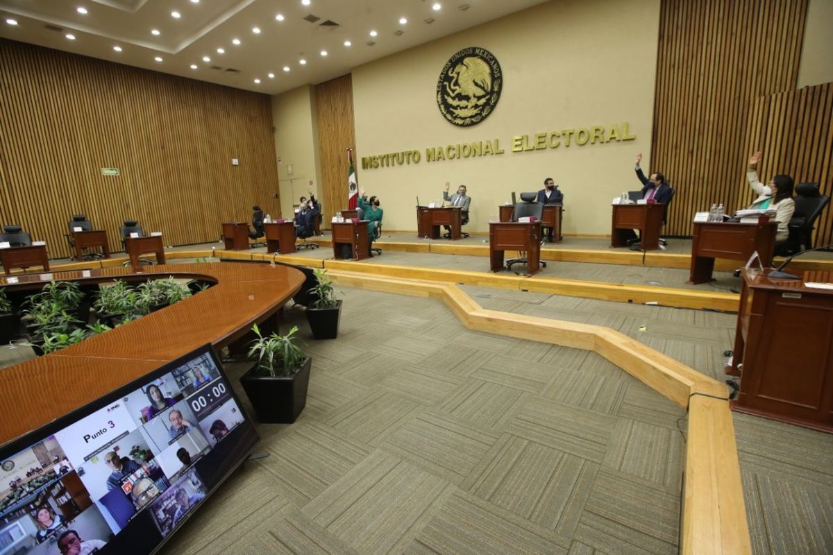 El Instituto Nacional Electoral presentó una boleta electoral / Cuartoscuro