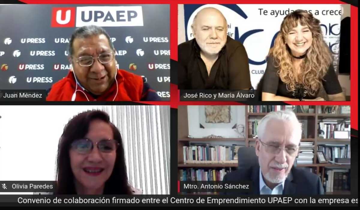 Presentación del convenio entre Upaep y Networking KCN. (Especial)