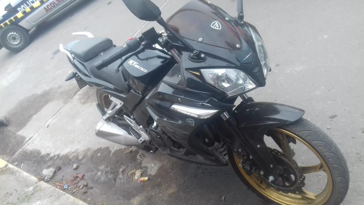 Viajaban en motocicleta. (Especial)