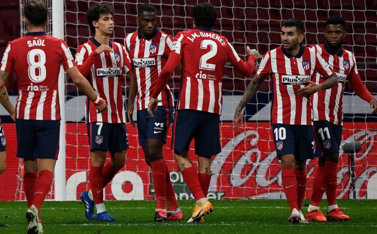 Atlético de Madrid se conserva invicto tras golear a Cádiz FC (AFP)