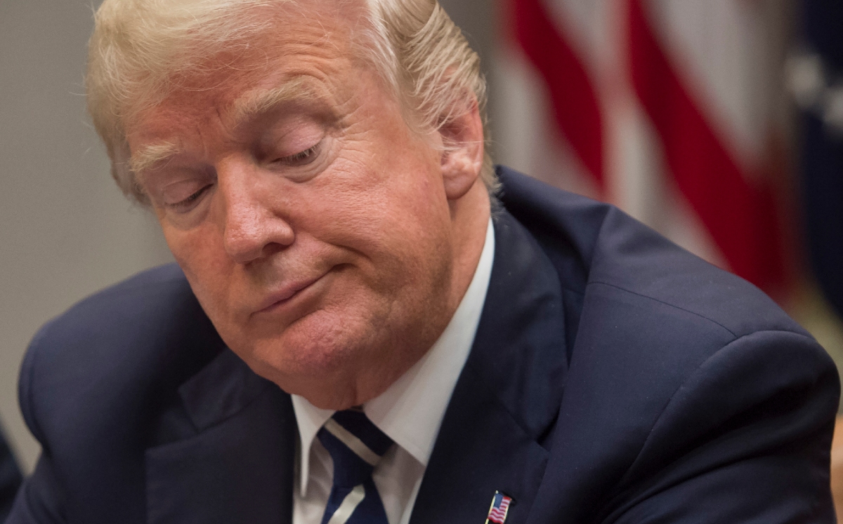 Donald Trump, presidente de EU. (AFP)