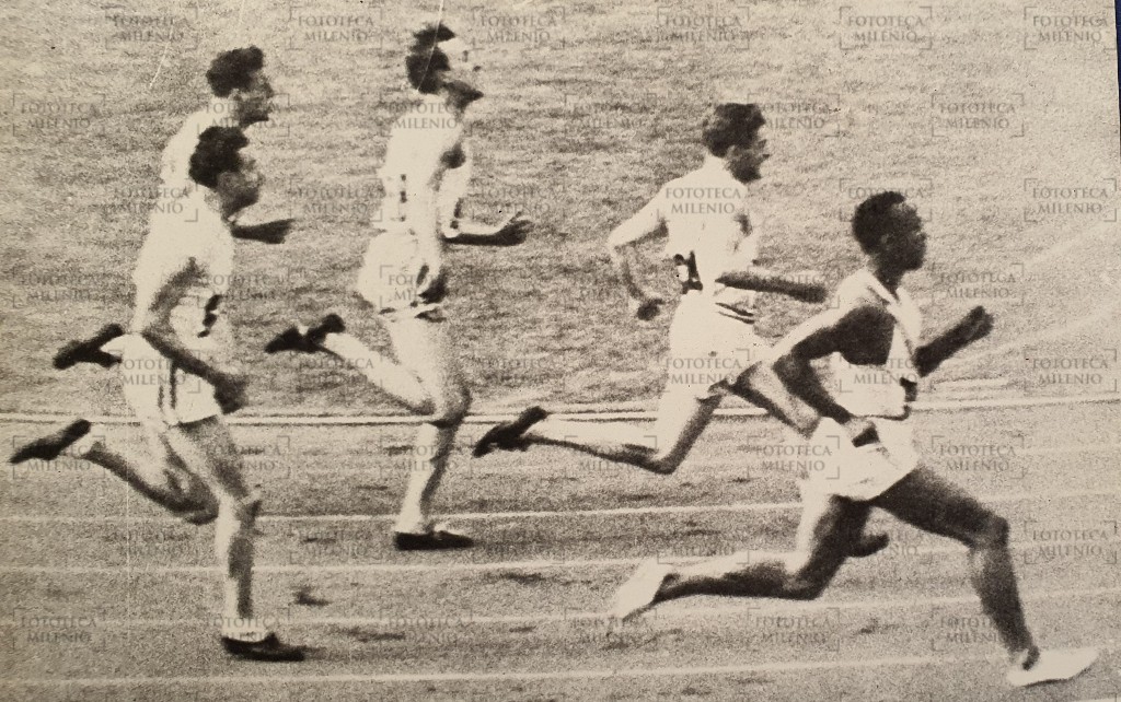 Jesse Owens en Berlín 1936 (Fototeca Milenio)