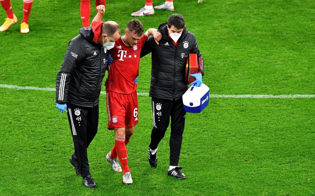 Joshua Kimmich sufre lesión en su rodilla (AFP)