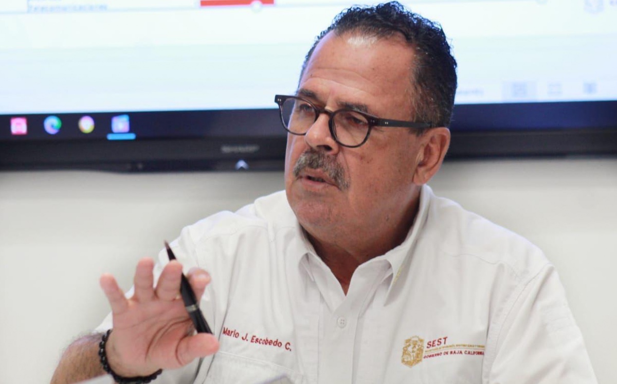 Mario Escobedo Carignan, secretario de Economía Sustentable y Turismo de Baja California. (Especial)
