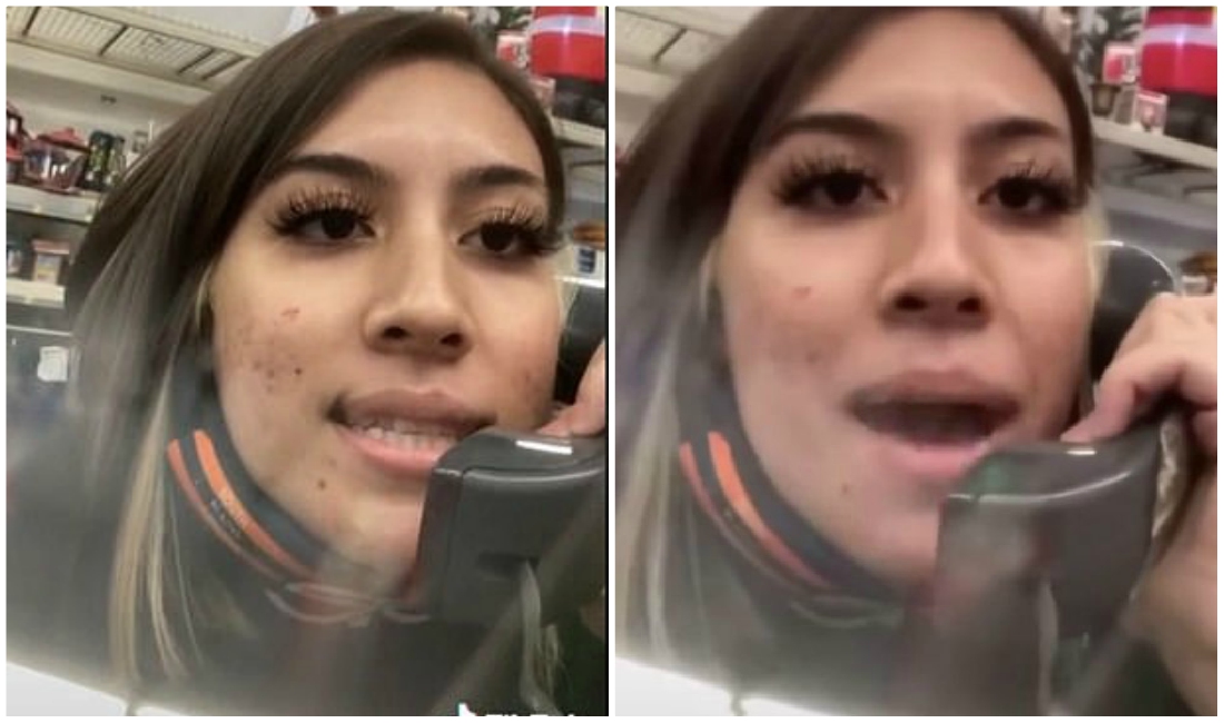 La mujer también aprovechó para mandarle un mensaje a sus compañeros de trabajo (Twitter).