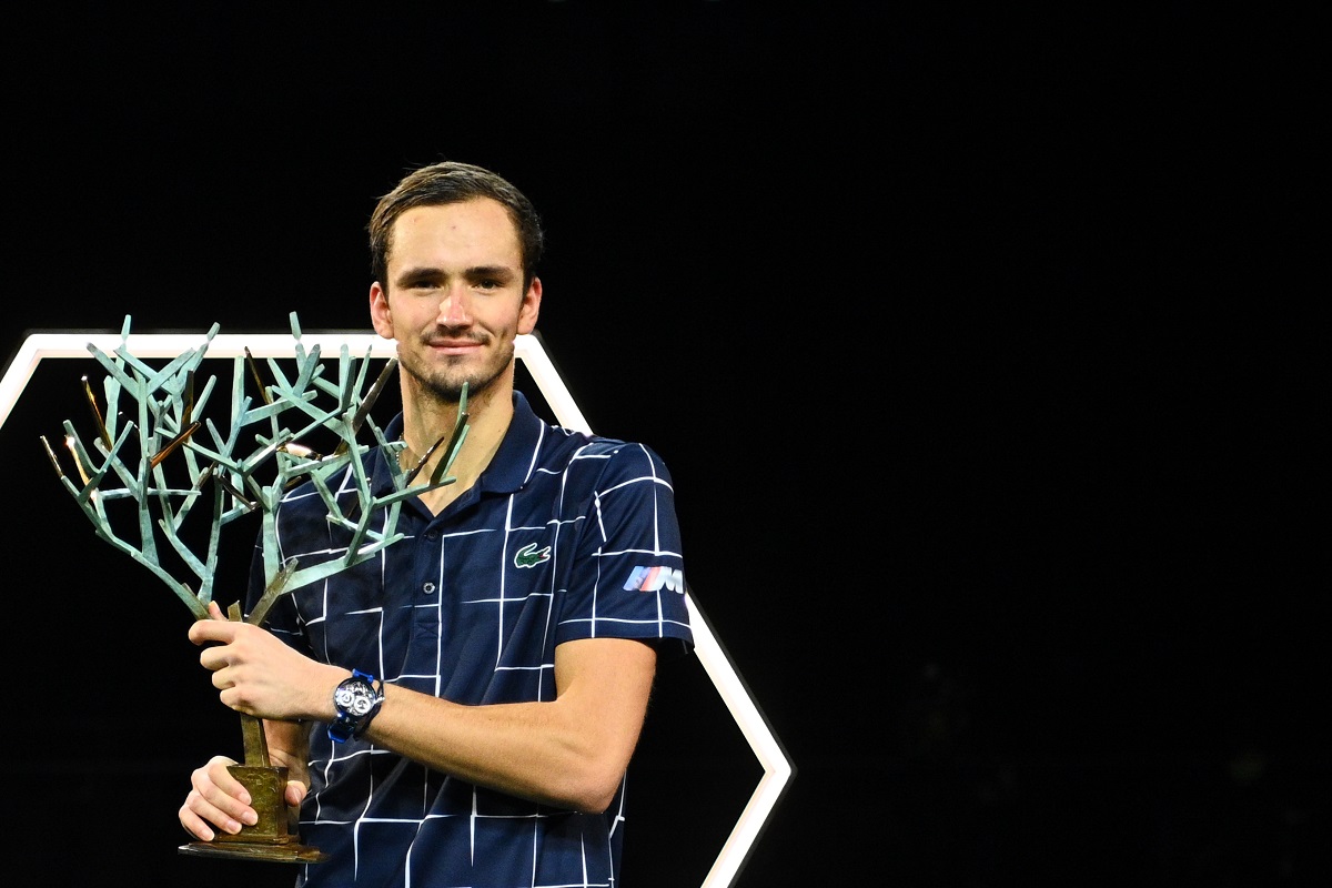Daniil Medvedev conquista el Masters 1000 de París (AFP)