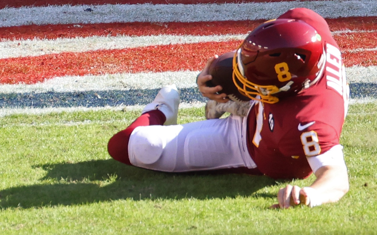 Kyle Allen sufre fractura en el tobillo izquierdo (Reuters)