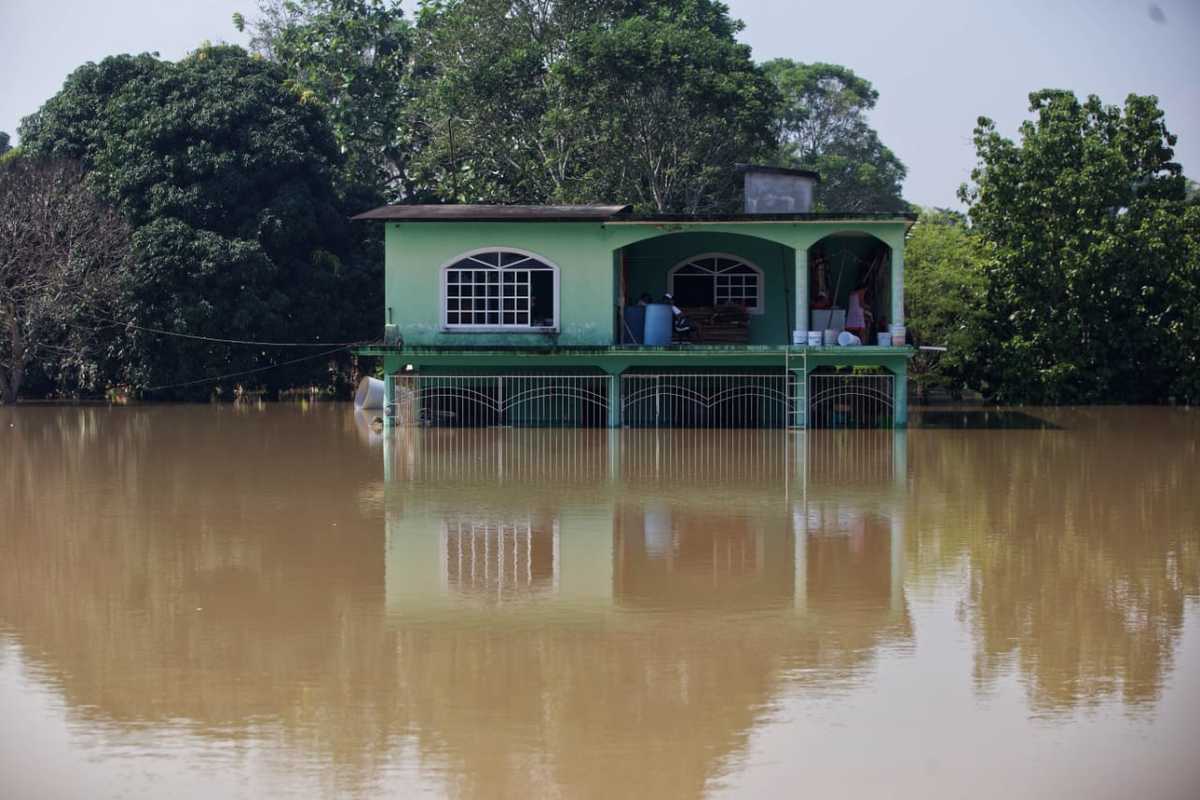 Tabasco rompió récord de lluvias cuando las precipitaciones alcanzaron los 450 mm en 24 horas. | Omar Franco