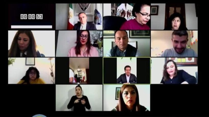 El alcalde hizo el llamadode justicia presupuestal a diputadas y diputados durante una Mesa de Trabajo virtual. (Especial)