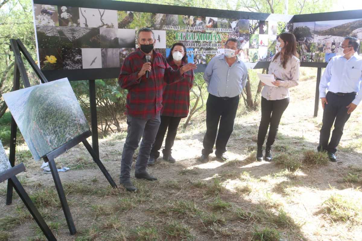 La alcaldesa Clara Luz Flores Carrales dio a conocer este proyecto. Foto: Raúl Palacios