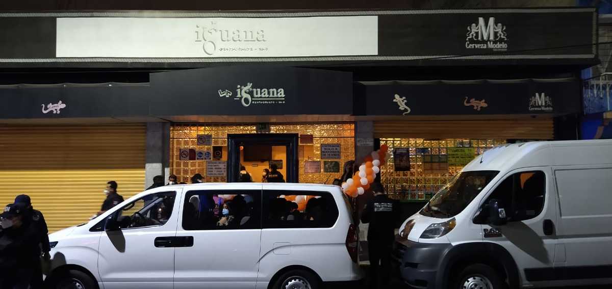 Fueron detenidos dos empleados del sitio.