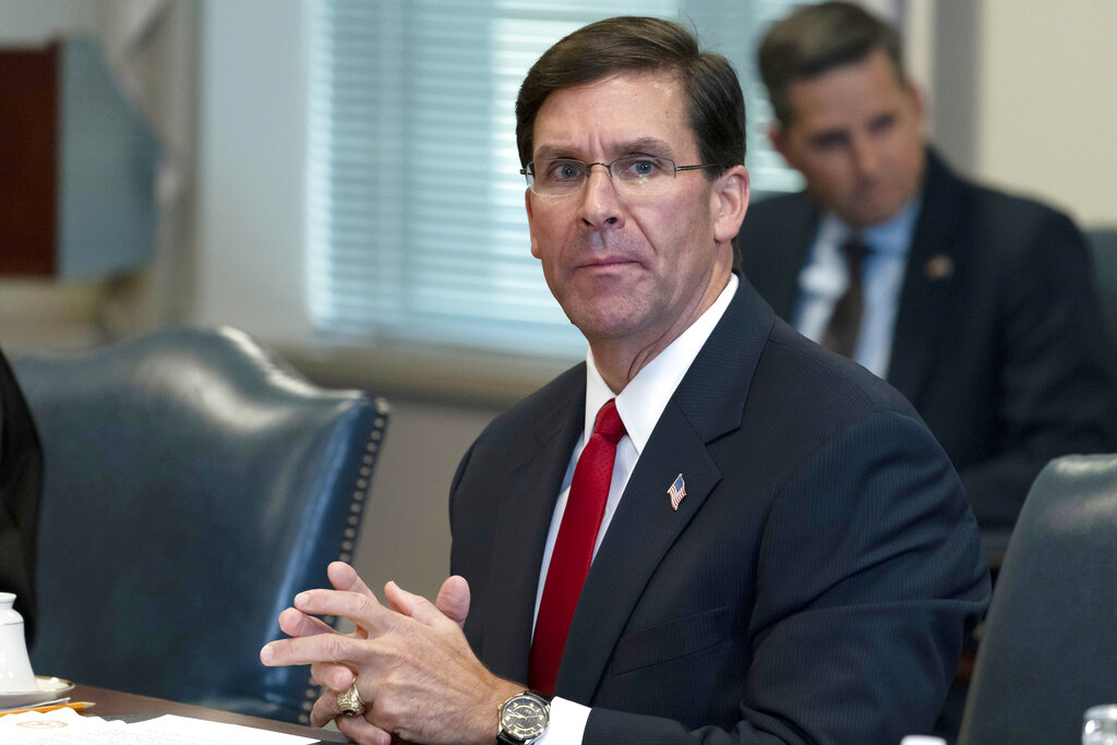Mark Esper, ex secretario de Defensa de Estados Unidos. | AP