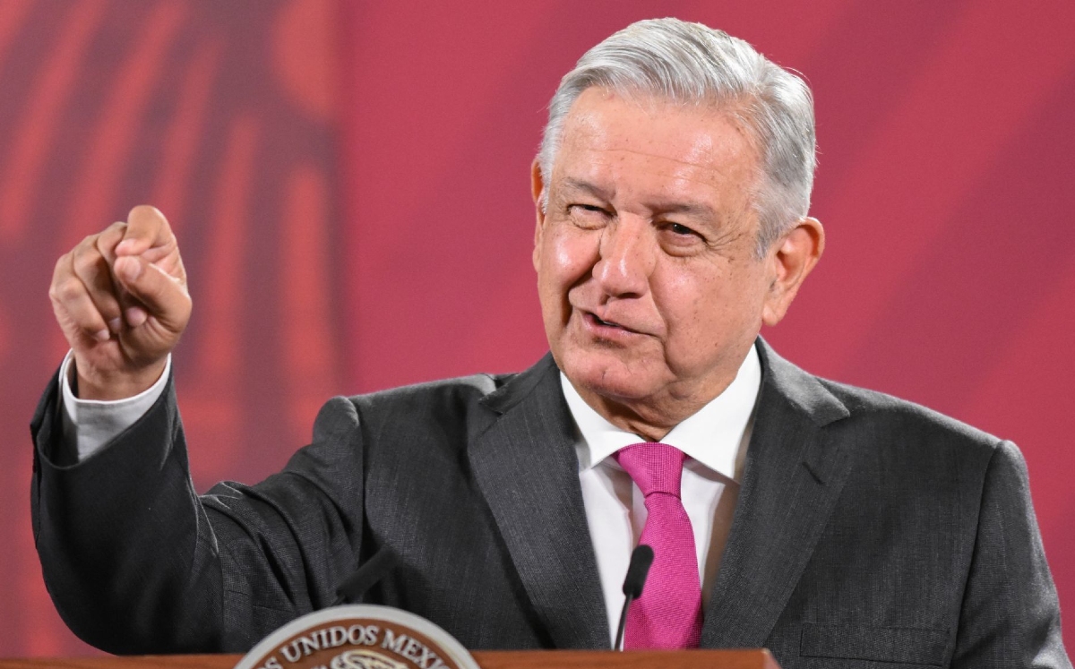 El presidente Andrés Manuel López Obrador en La Mañanera. (Cuartoscuro)