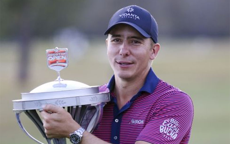 “Se siente muy bien lograr mi primera victoria en la PGA”,​ Carlos Ortiz