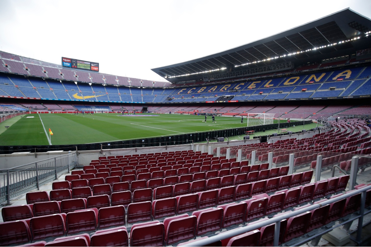 El Camp Nou fue el blanco de un atentado terrorista (Reuters)