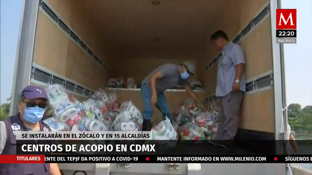 CdMx convoca centros de acopio en apoyo de Tabasco y Chiapas