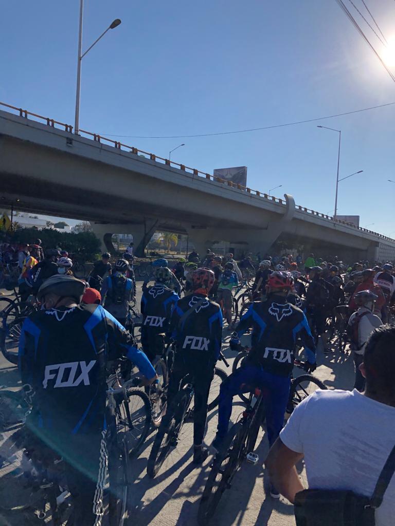 Ciclistas organizaron rodada en León para exigir seguridad