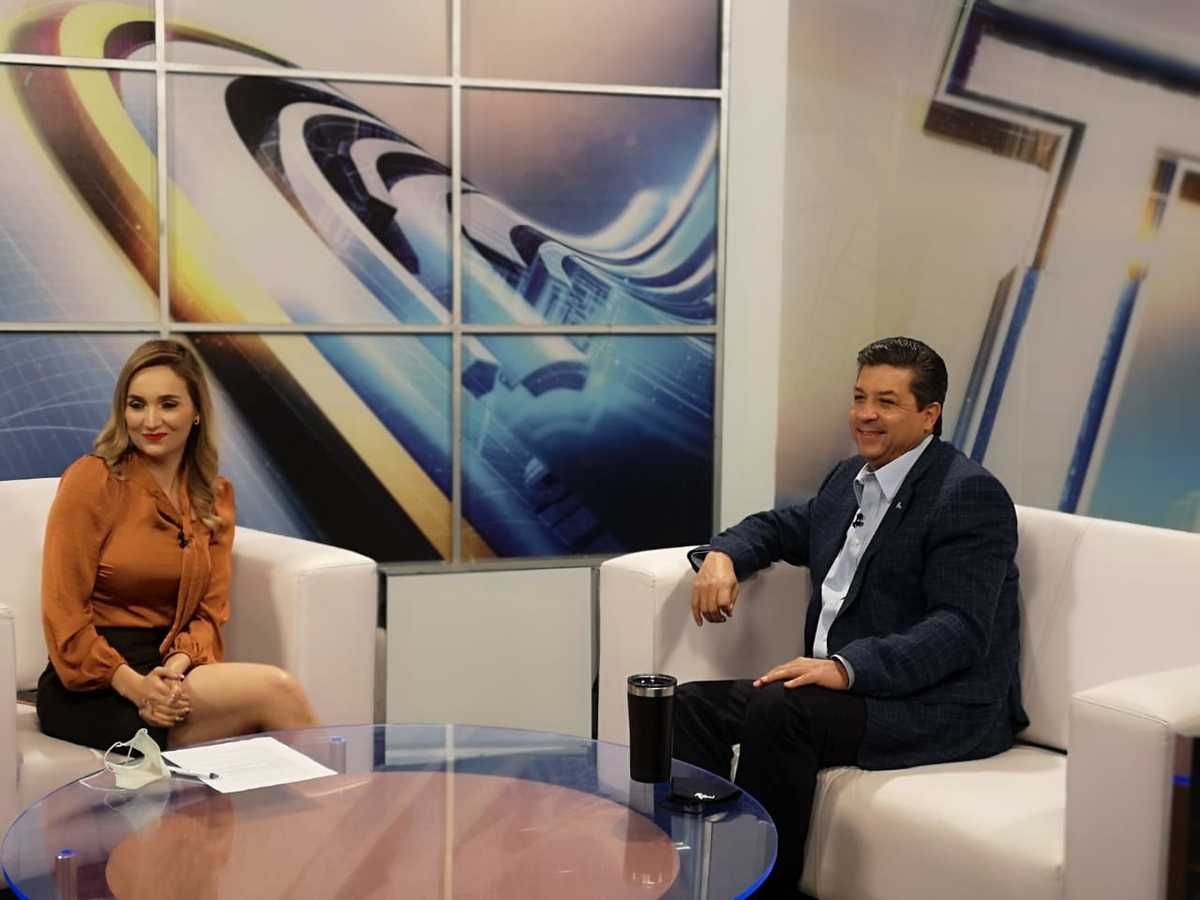 Francisco Javier García Cabeza de Vaca, gobernador de Tamaulipas en Telediario (Foto/Telediario)