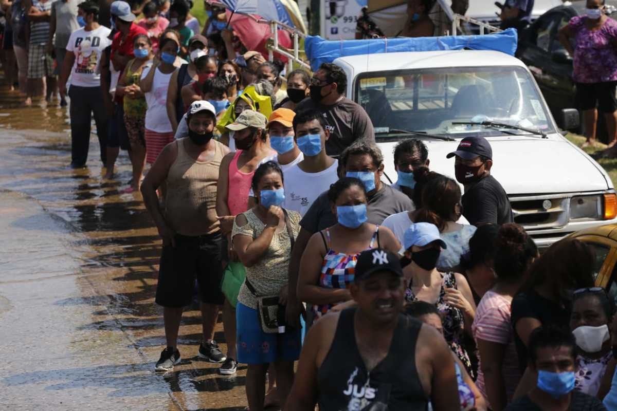 Entre 6 mil y 7 mil personas fueron llevas a albergues. (Omar Franco)