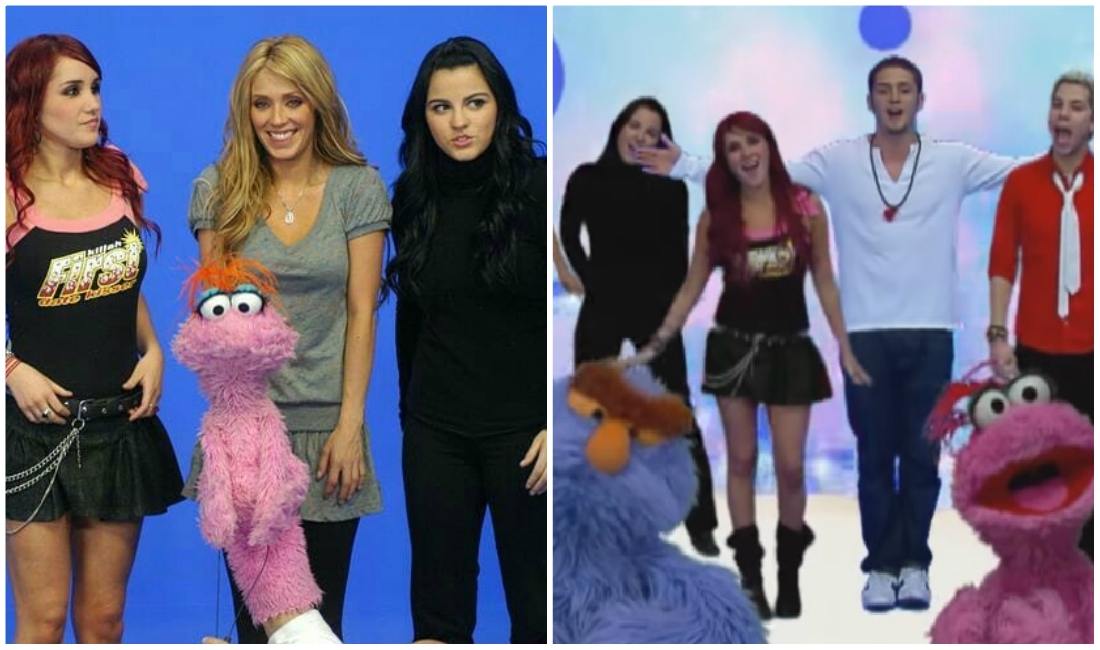 RBD grabó la canción "Una pequeña voz" para Plaza Sésamo (Instagram).