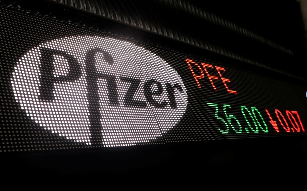 acciones de pfizer hoy