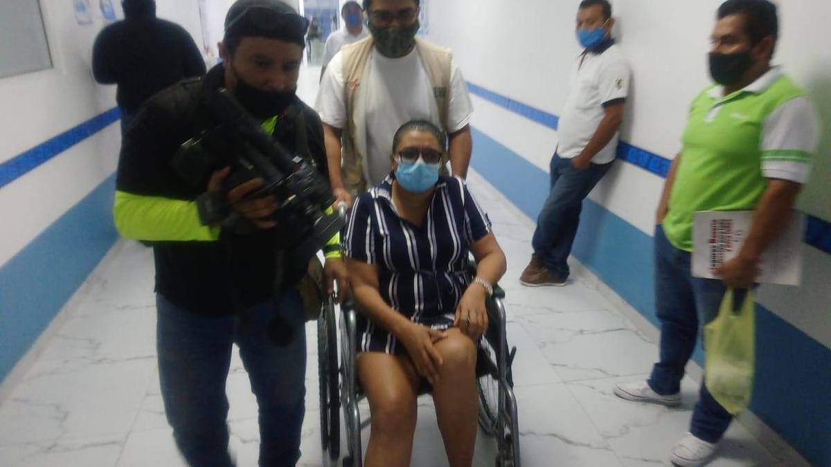Cecilia Solís, periodista lesionada durante manifestación en Cancún | Mariana Ríos