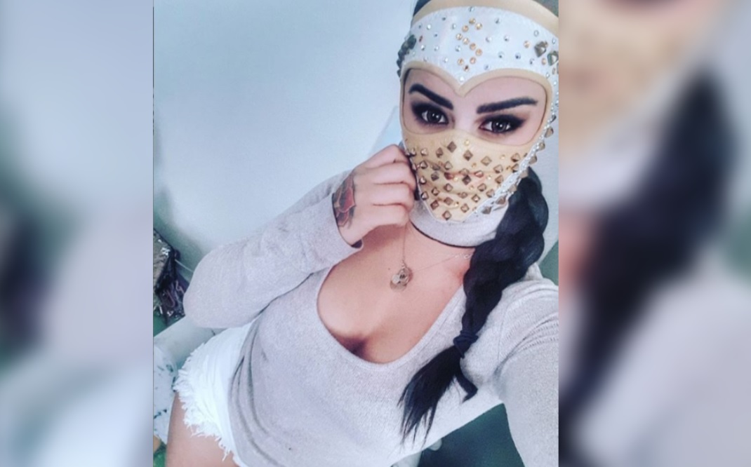 Lady Shani, luchadora de Triple A (Instagram)