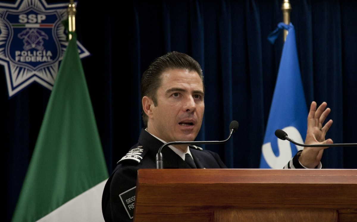 Luis Cárdenas Palomino, ex jefe de la División Regional de la Policía Federal. (Cuartoscuro)
