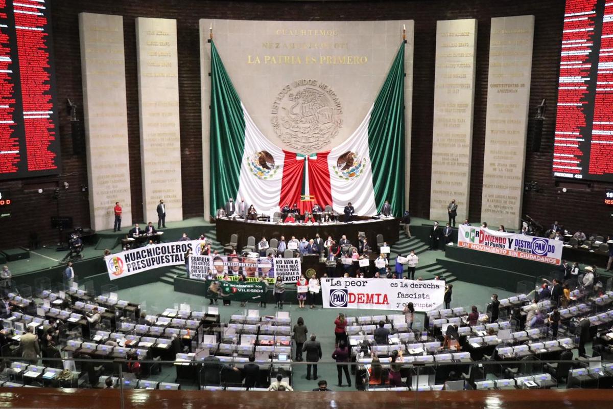 La presidenta de la Mesa Directiva levantó la sesión y citó al pleno a las 11 de la mañana para discutir las mil 29 reservas. (Especial)