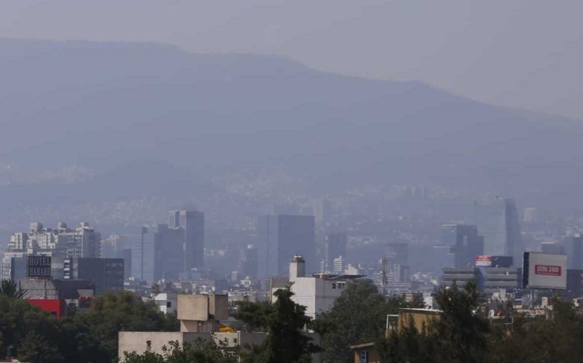 Mala calidad del aire permanece en Valle de México