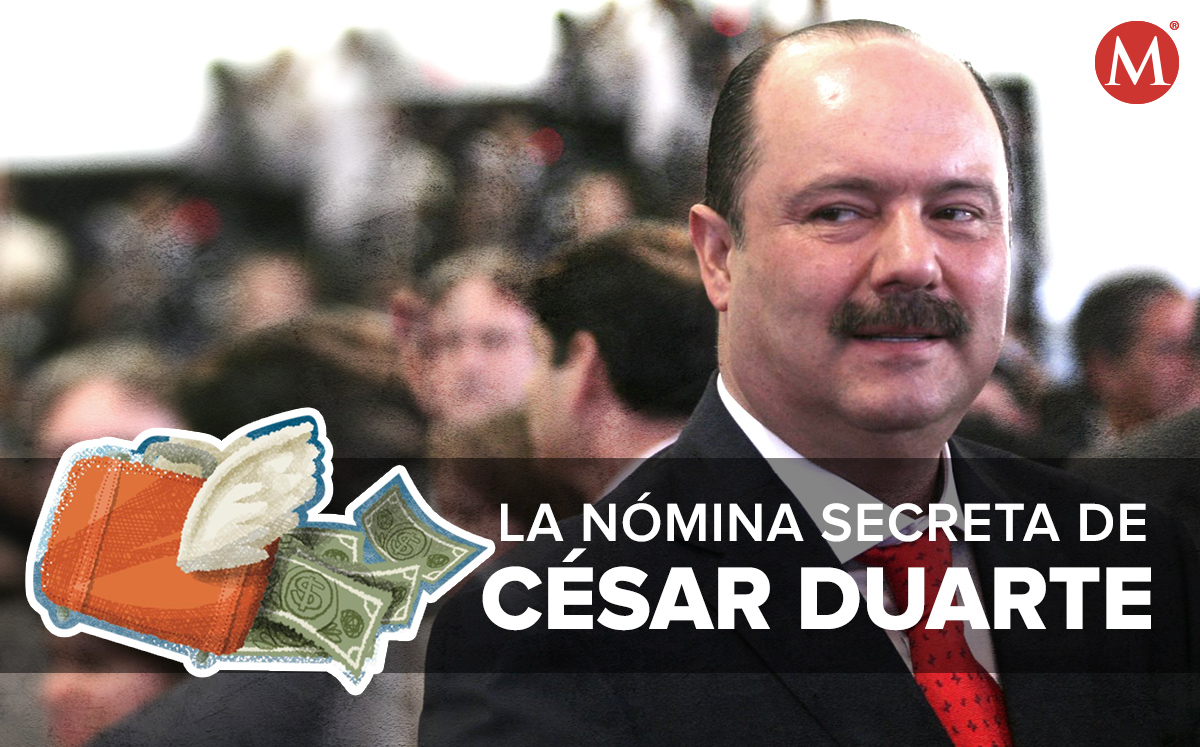 Al menos 100 personas formaron parte de la "nómina secreta" del ex gobernador de Chihuahua, César Duarte. (Especial)