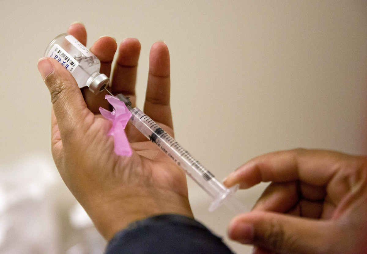 Vacuna contra la influenza. Foto: David Goldman