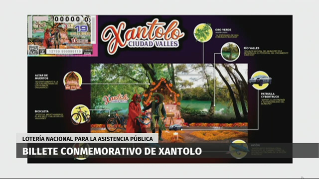 Xantolo de Ciudad Valles, en billete de la Lotería Nacional; “estamos muy orgullosos”: alcalde