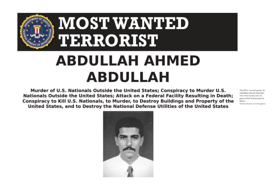Abu Muhammad al-Masri era una de las personas dentro de la lista de los más buscado del FBI. (Especial)