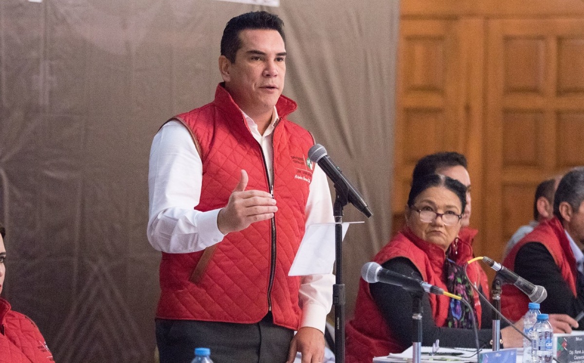 Alejandro Moreno Cárdenas, dirigente nacional del Revolucionario Institucional. (Cuartoscuro)