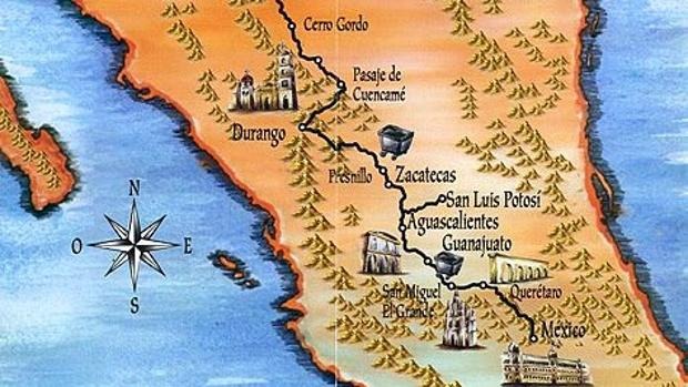 “Camino Real de Tierra Afuera (de Zacatecas a Texas) que se realizará del 18 al 23 de noviembre.