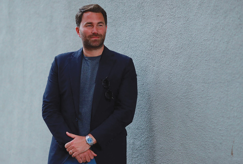 Eddie Hearn, promotor de boxeo