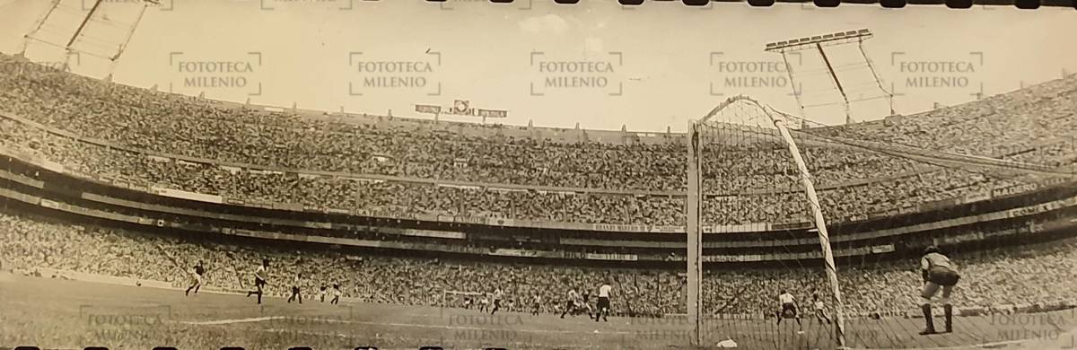 El Estadio Azteca fue inagurado en 1966 (Fototeca Milenio)