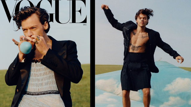 Harry Styles 'impacta' tras aparecer en la portada de 'Vogue'