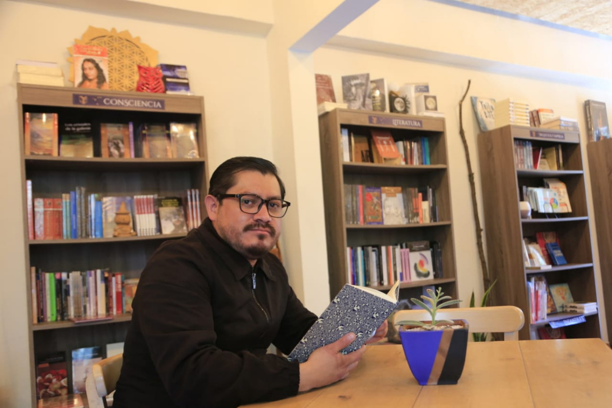 Nuevo concepto de librería en Puebla. (Andrés Lobato)