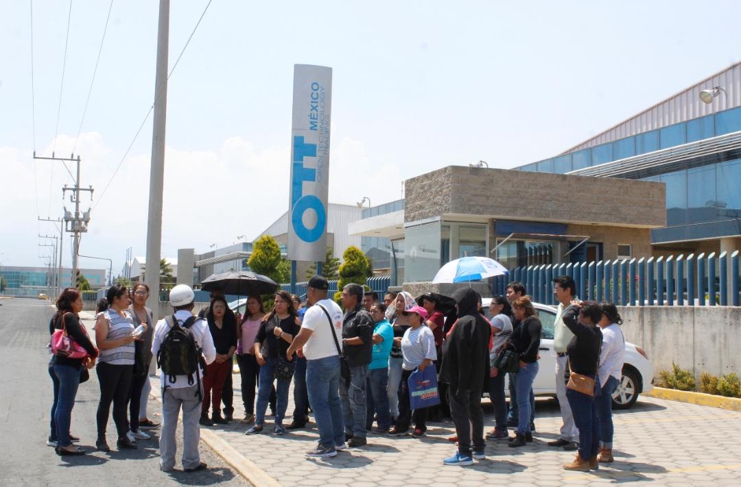 Paro técnico en empresas de Puebla. (Agencia Enfoque)