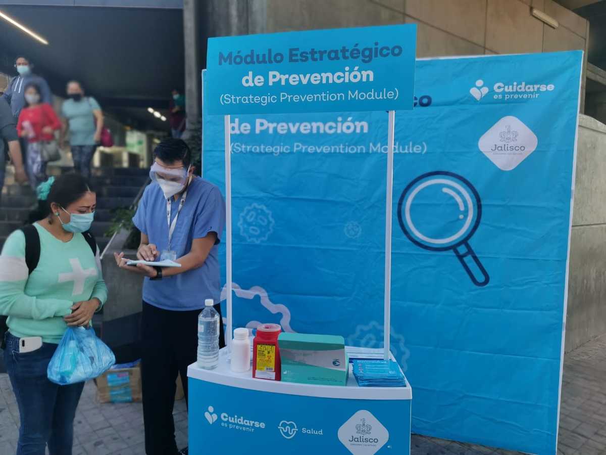Varios usuarios aprovecharon la gratitud del módulo para hacerse la prueba (Diana Barajas)