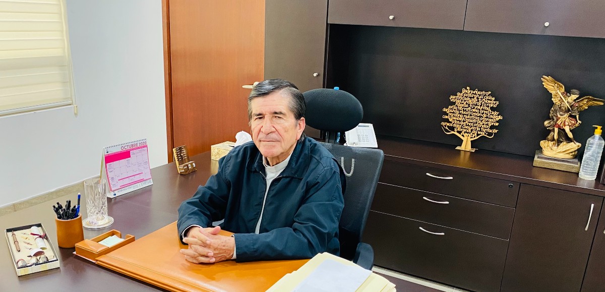 Antonio González Sánchez, obispo de Ciudad Victoria. (Antonio Hernández)