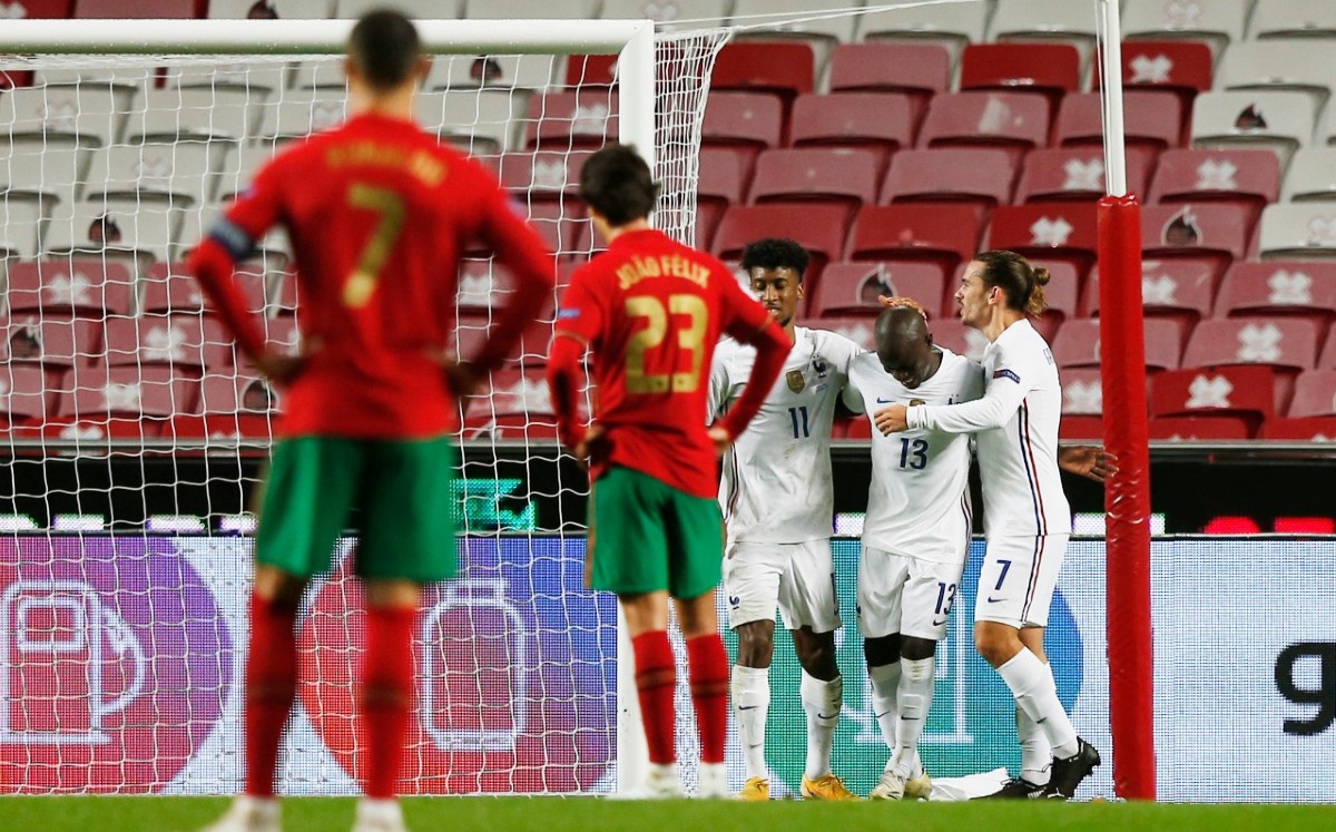 Con gol de Kanté, Francia vence a Portugal (Reuters)