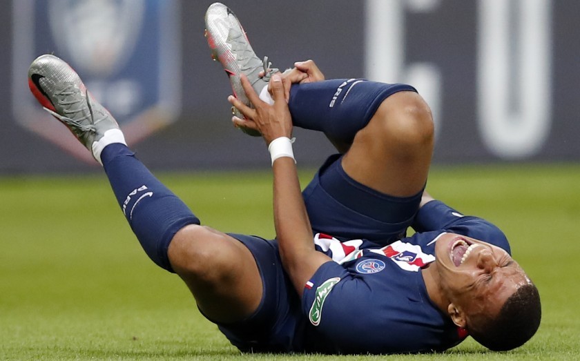 Kylian Mbappé, jugador del PSG (AP)