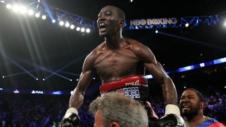 Terence Crawford sorprendió a Brook y lo derrota en el tercer round (AP)