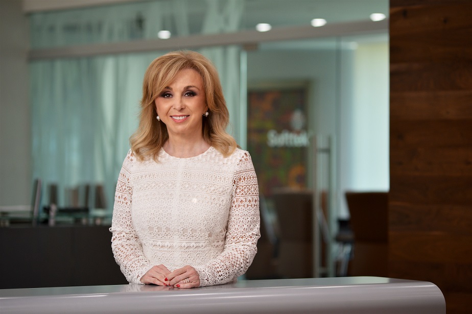 Blanca Treviño, presidente y CEO de Softtek. (Especial)