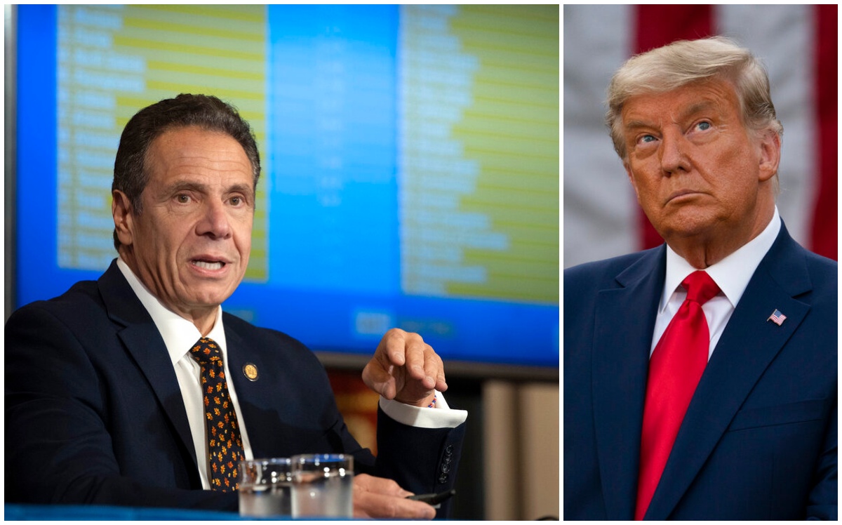 El gobernador Andrew Cuomo es uno de los principales opositores al gobierno de Donald Trump. (AP)