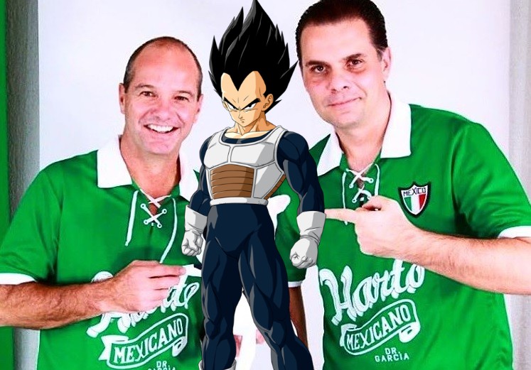 Luis García y Christian Martinoli (Especial)